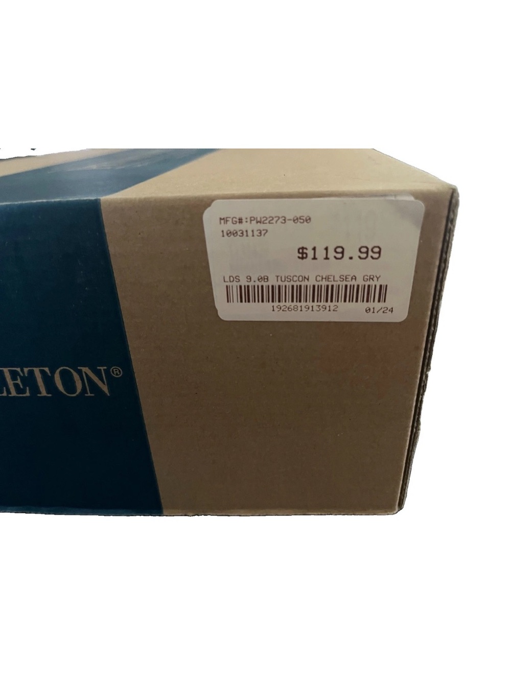Pendleton Tucson Chelsea Rain Boots - NEW Womens Size 9 Grey - #47991-ZZ3 - Picture 5 of 5